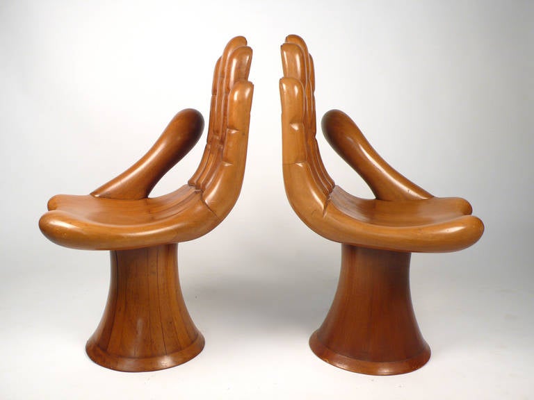 Mid-Century Modern Early Pedro Friedeberg Hand Chair Settee