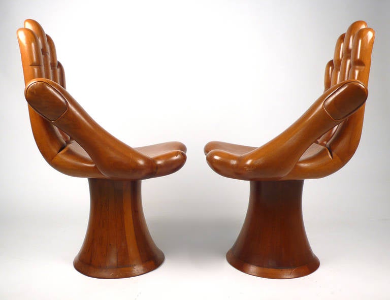 Mid-20th Century Early Pedro Friedeberg Hand Chair Settee