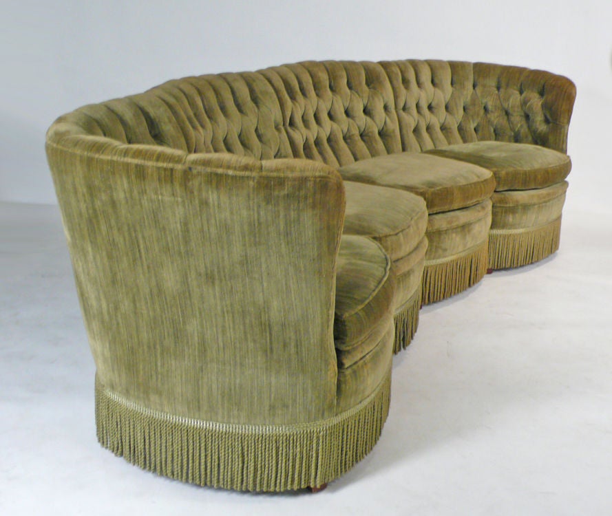 American Tufted Sofa by Brandt