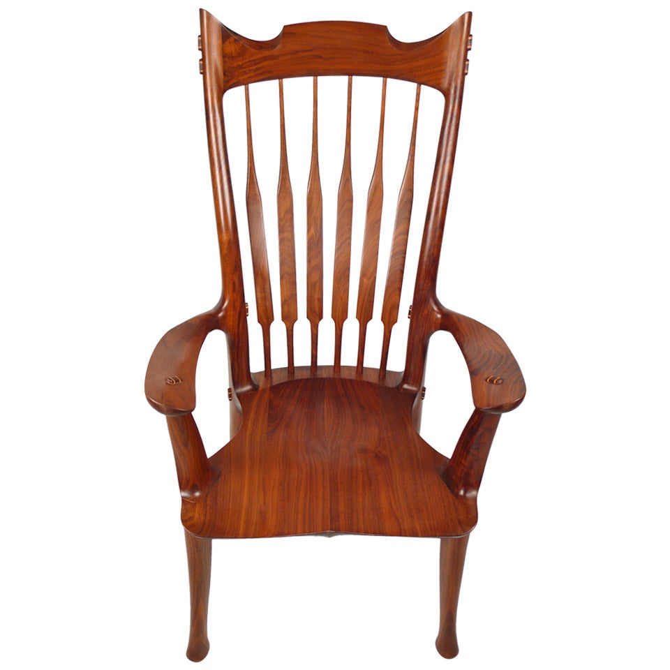 Dave Hentzel Hand-Crafted Arm Chair