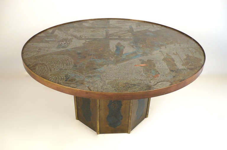 American Phillip and Kelvin Laverne Chan Series Bronze Table