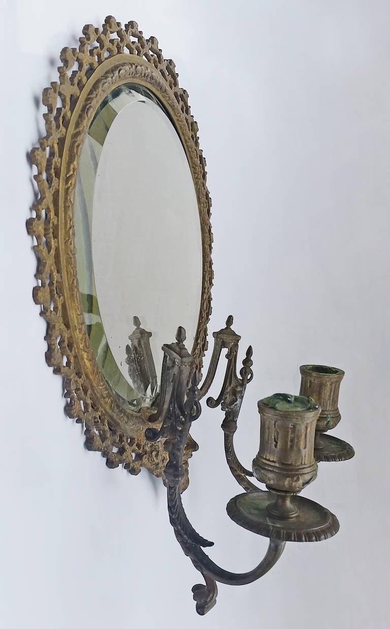 antique gothic mirror