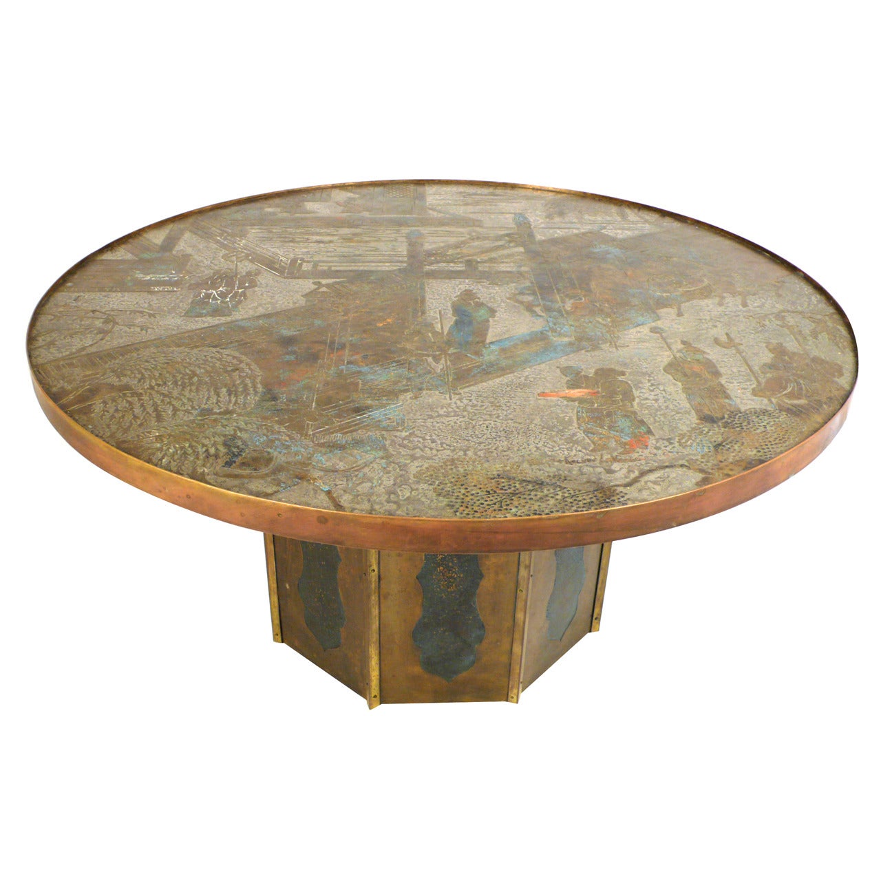 Phillip and Kelvin Laverne Chan Series Bronze Table