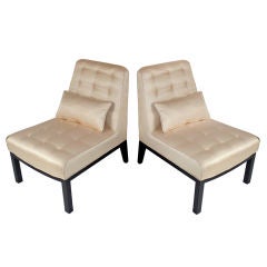 Slipper Chairs by Edward Wormley for Dunbar 10