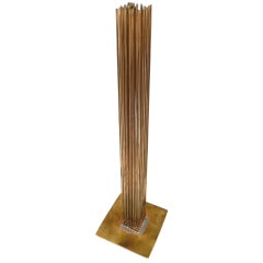 Vintage Val Bertoia Sonambient Sounding Sculpture Titled "Sounds like a Tall Tower"