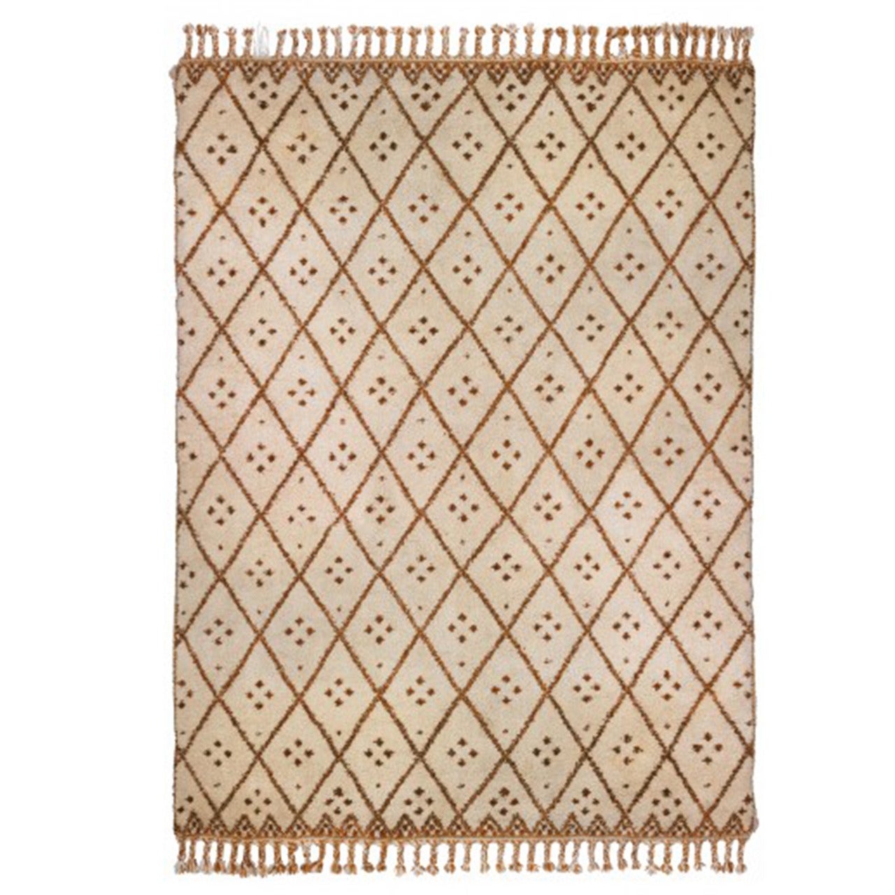 Grand tapis marocain en laine en vente