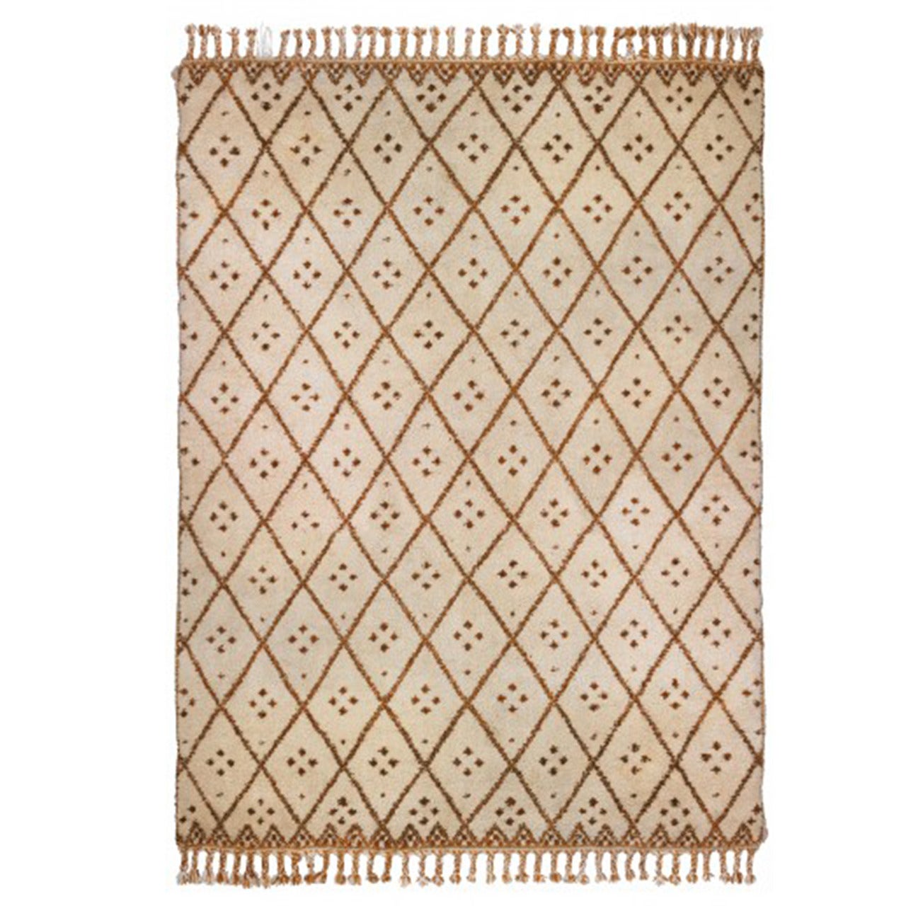 Large Moroccan Wool Rug