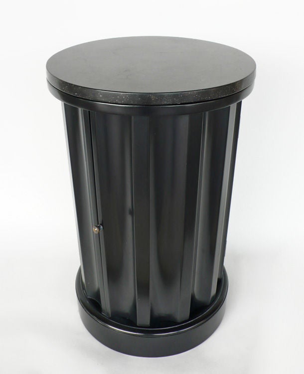 Fluted Column Side Table