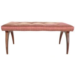 Bench By Bertha Schaefer For Singer 
Sons