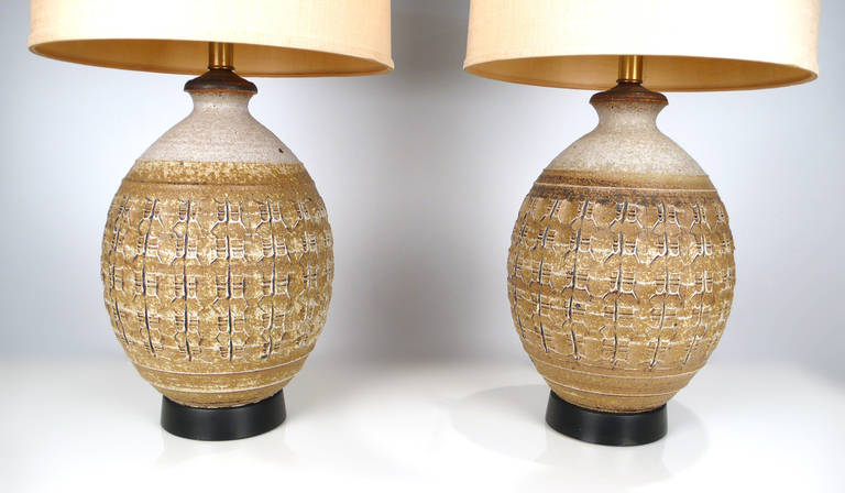  Lamps designed by Bob Kinzie  In Excellent Condition In Dallas, TX