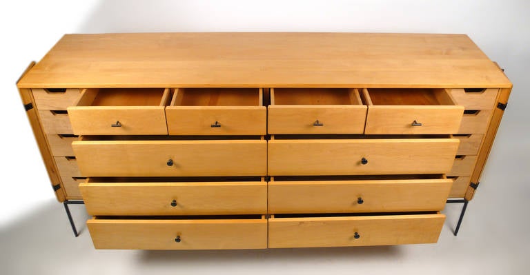 Birch Paul McCobb Planner Group 20 Drawer Dresser