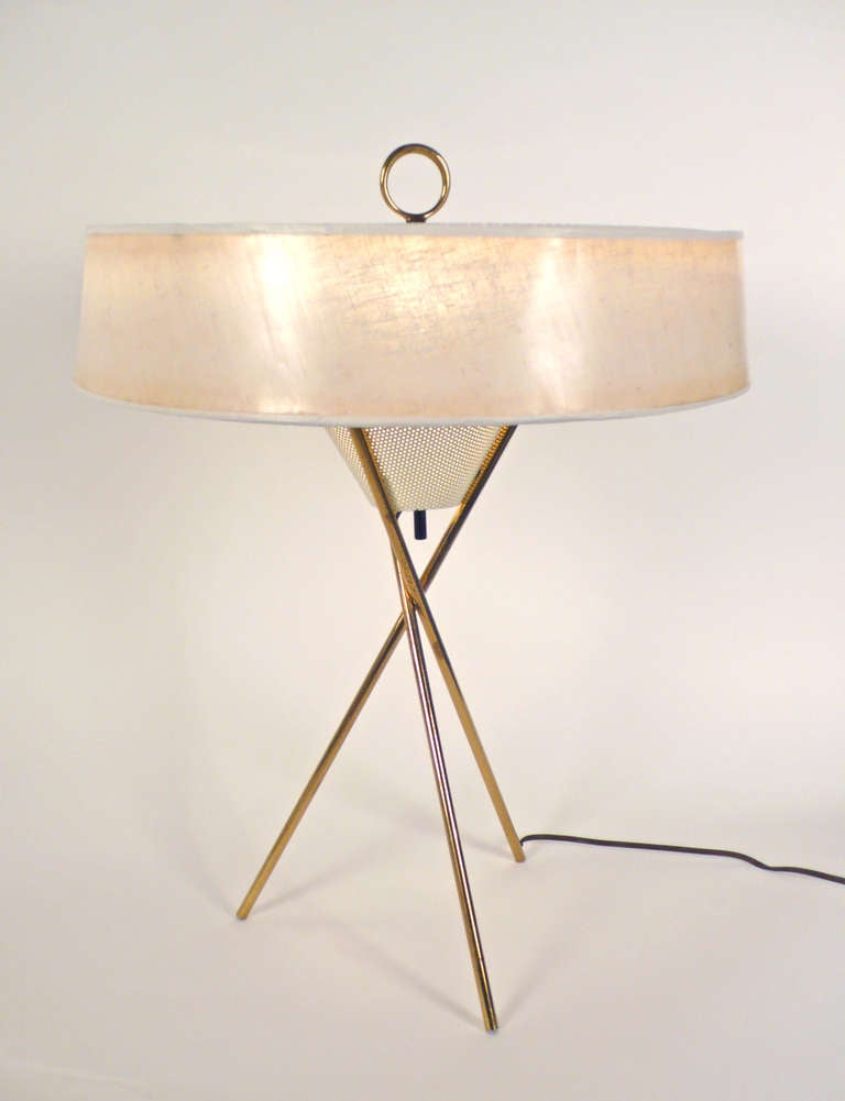 American Tripod Table Lamp by Gerald Thurston