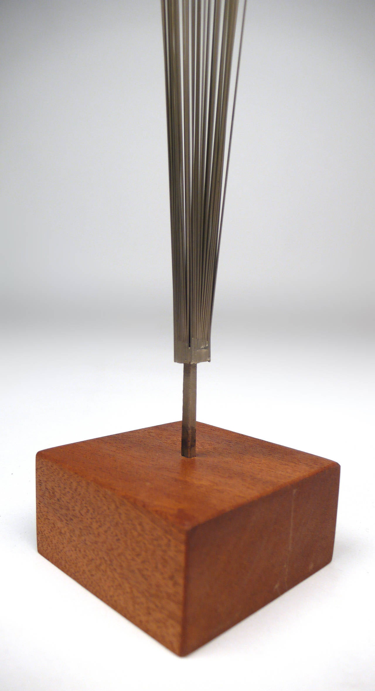 American Harry Bertoia's Experimental Conical Wire Form