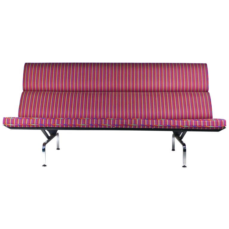 View of Eames Compact Sofa at 1stDibs