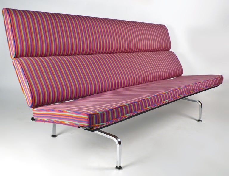 Mid-Century Modern Eames Compact Sofa