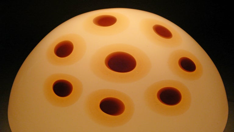 Murano Glass Mazzega Lamp