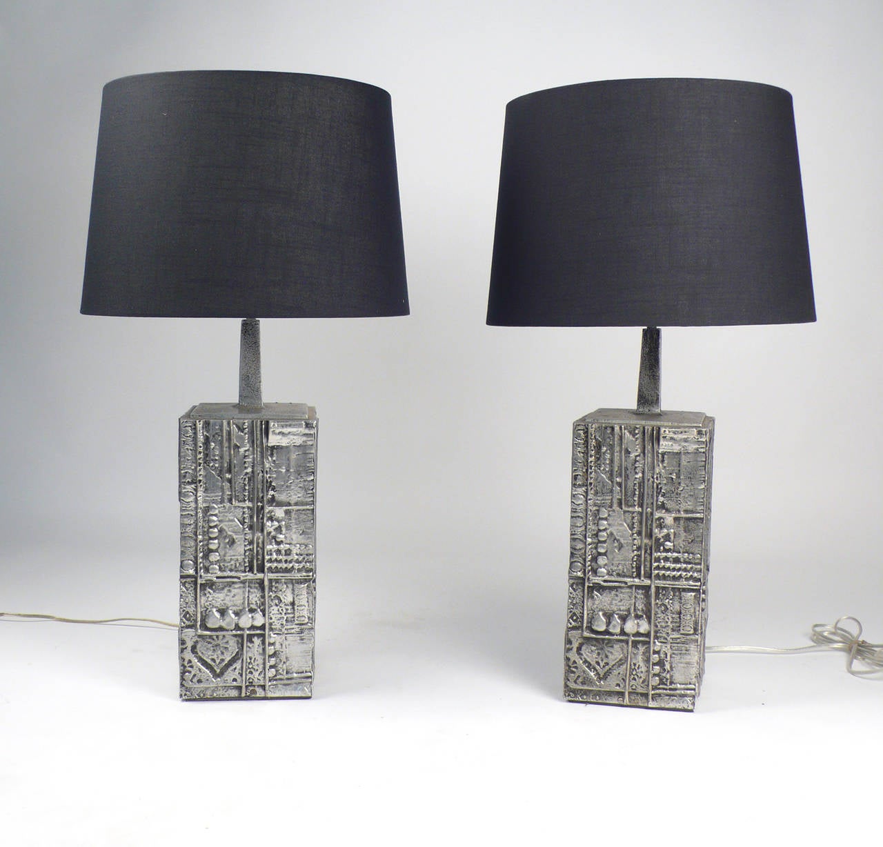 Table lamps designed by Donald Drumm.