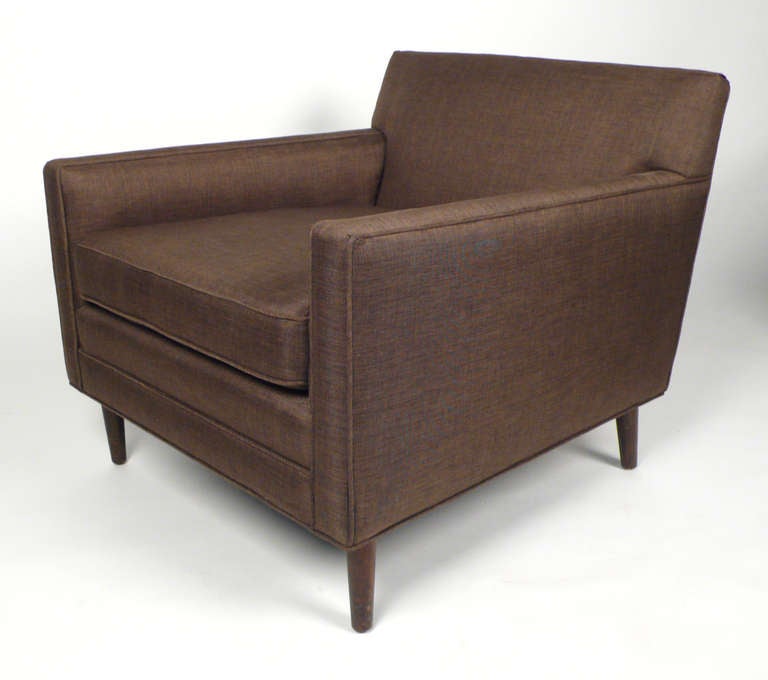Club Chairs by Harvey Probber In Excellent Condition In Dallas, TX
