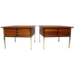 Early Milo Baughman Side Tables for Arch Gordon