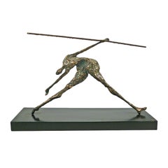 Bronze Figural Sculpture by Curtis Jere