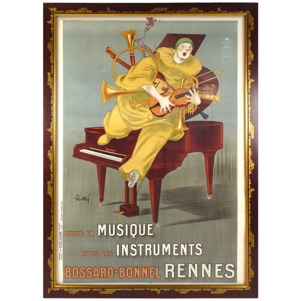 Betto Lotti Clown Poster c.1925