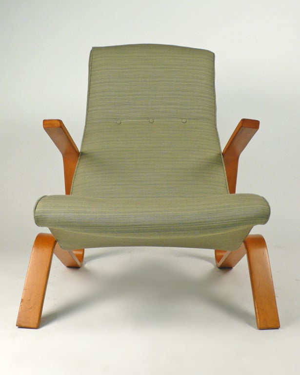 Upholstery Grasshopper Chair by Eero Saarinen for Knoll Asscocitates