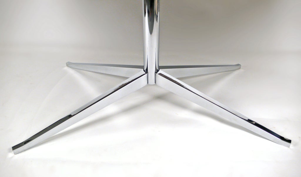 Florence Knoll Spanish Marble Table / Desk In Excellent Condition In Dallas, TX