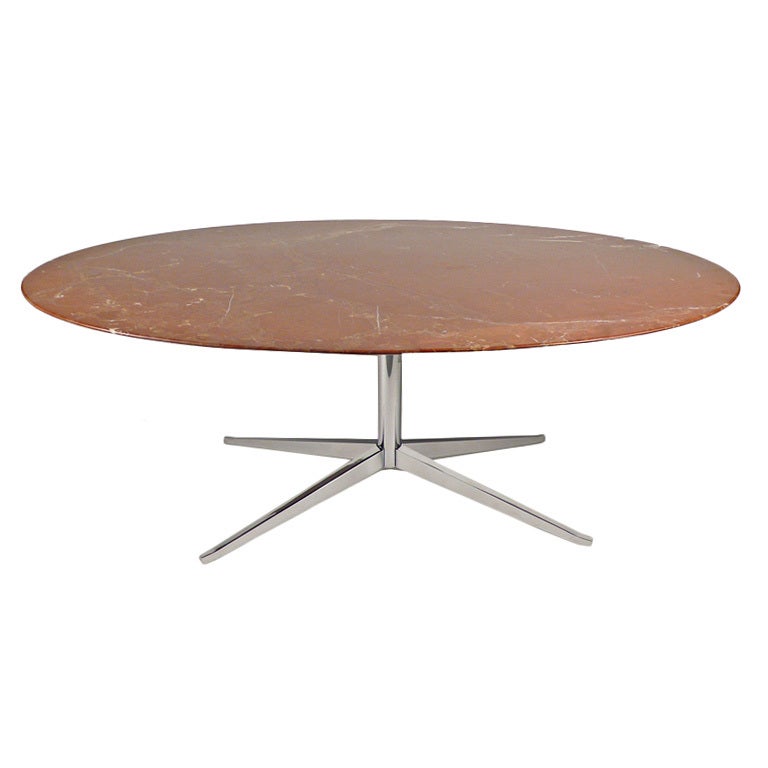Florence Knoll Spanish Marble Table / Desk