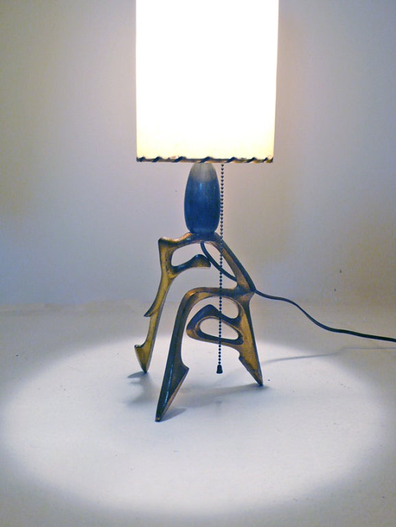 Metal Rare Frederic Weinberg Lamp