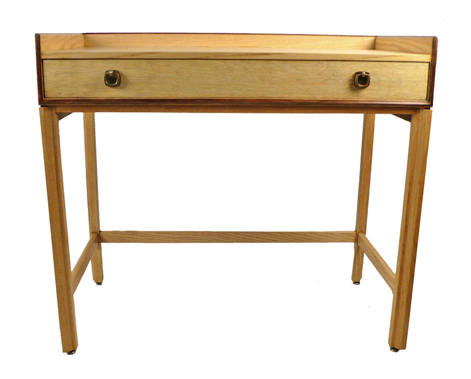 Pair of Writing Desks designed by Edward Wormley for Dunbar. Price is for one desk.