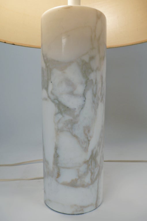 Calcutta Marble Nessen Lamps 1