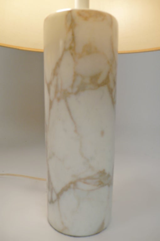 Calcutta Marble Nessen Lamps 2