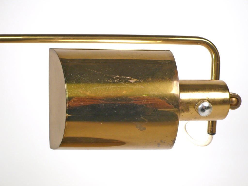 Mid-20th Century Swing Arm Table Lamp by Koch and Lowy For Sale