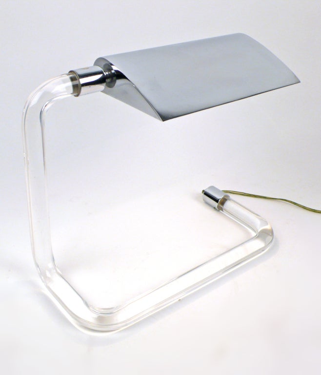 French Table Lamp by Peter Hamburger for Knoll International