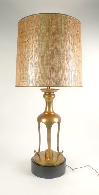 American Asian Brass Lamp