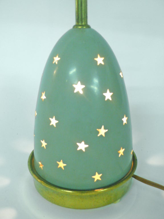 Seltene Sternlampe von Angelo Lelli für Arredoluce (Moderne der Mitte des Jahrhunderts) im Angebot