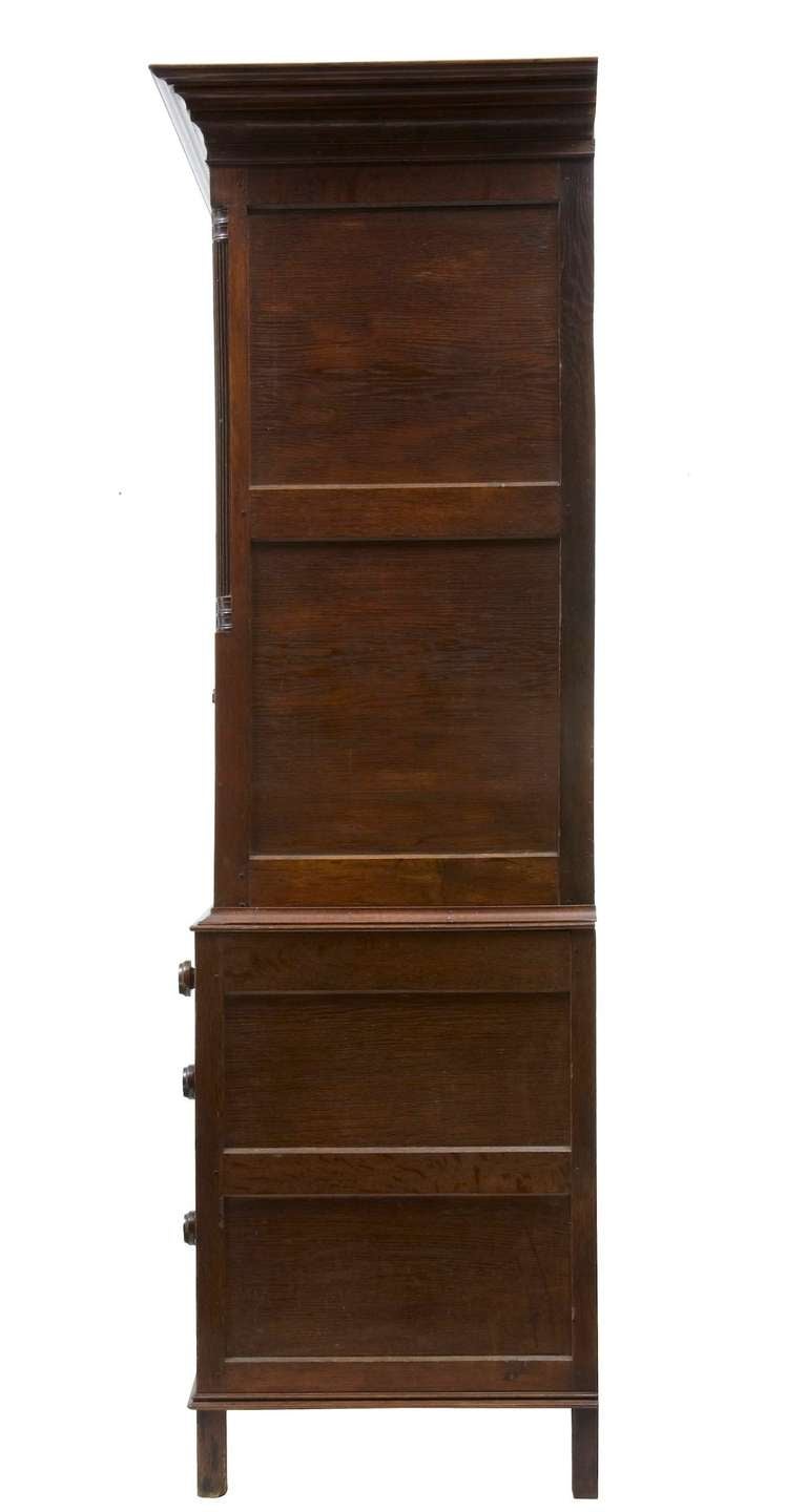 English Early 19th Century and Later Oak Cupboard