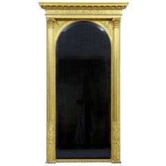 19th Century Carved Gilt Mirror of Large Proportions