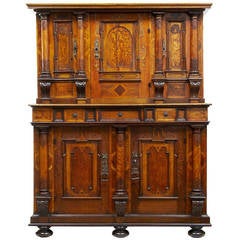 Early 19th Century Continental Carved Baroque Cupboard