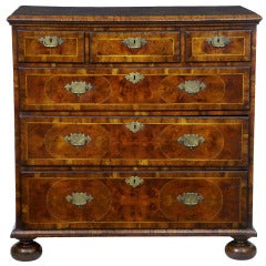 18th Century And Later Oyster Chest Of Drawers