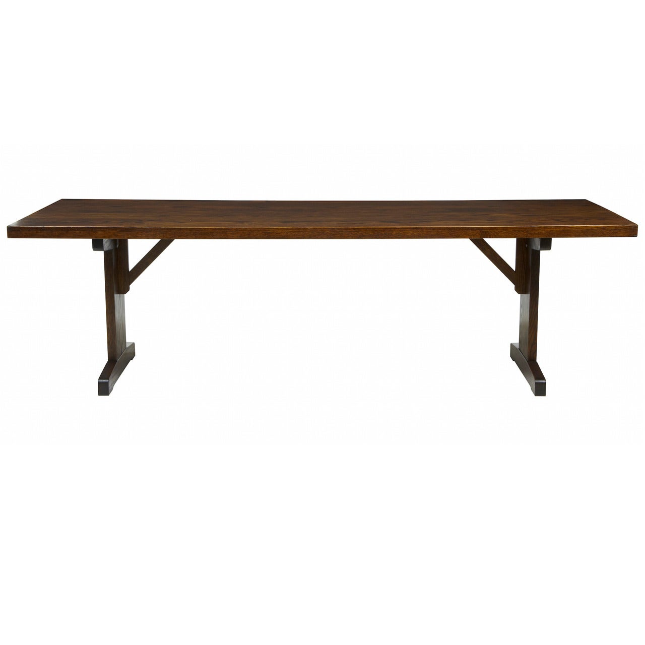 Large 1960s Oak Refectory Dining Table