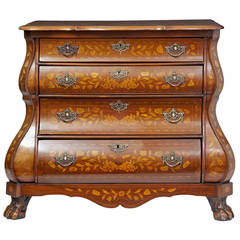 Early 19th Century Dutch Marquetry Chest of Drawers