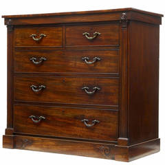 19th Century George IB Mahogany Chest Attributed to T & G Seddon