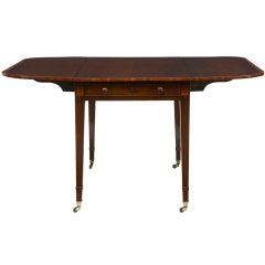 19th Century Regency Rosewood Pembroke Table