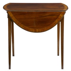 19th Century Late Regency Mahogany Pembroke Table 11