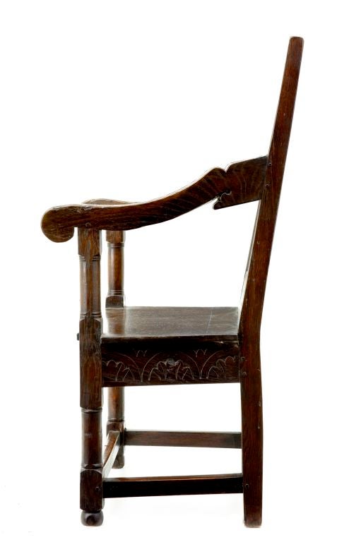 VICTORIAN ANTIQUE CARVED OAK WAINSCOT THRONE CHAIR, BEAUTIFULLY CARVED WITH DETAIL
