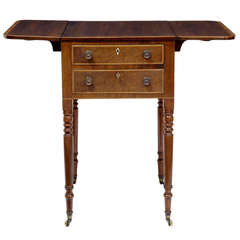 19th Century Mahogany Pembroke Occasional Table
