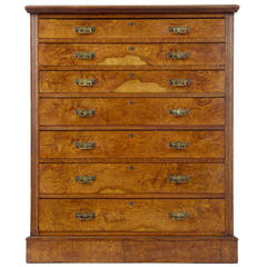 19th Century English Elm Chest of Drawers