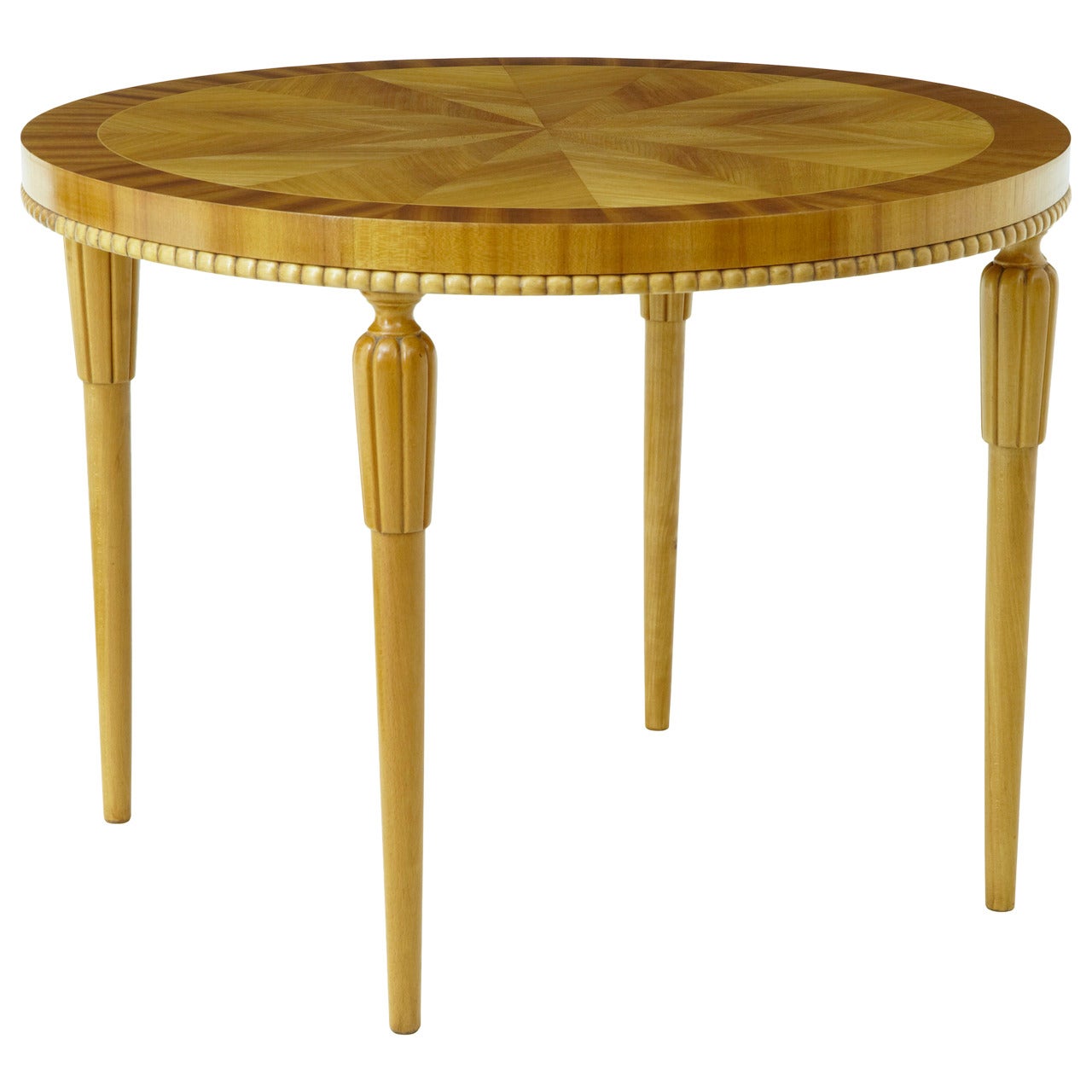 20th Century Art Deco Birch Coffee Table