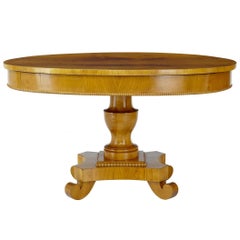 19th Century Elm Center Occasional Table